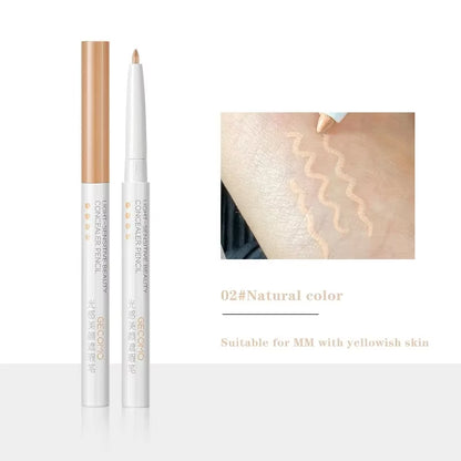 SilkCover™ Full Cover Concealer Stick – Waterproof Spot & Blemish Corrector for Flawless Face, Brows & Lips